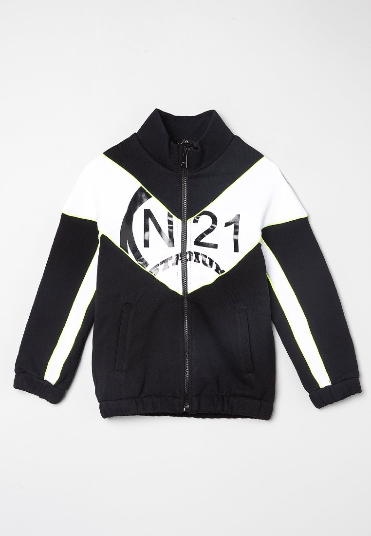 N°21 Sweater met rits zwart N°21 Sweater met rits zwart