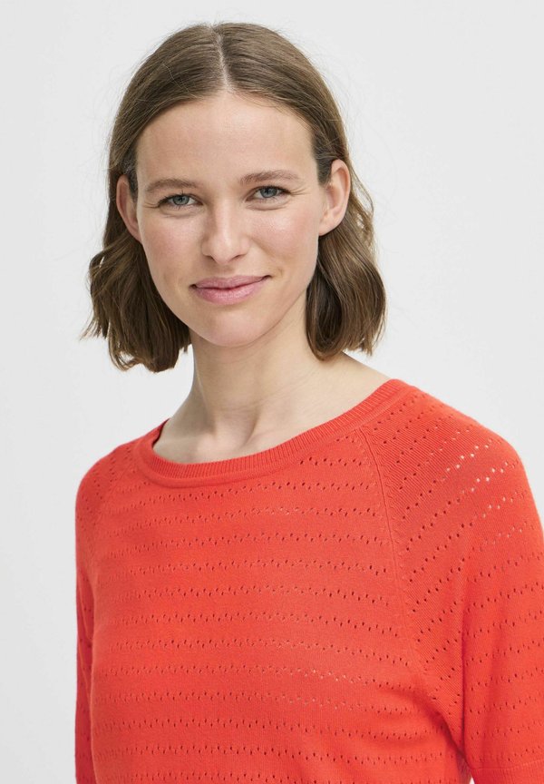 BYOMANJA - Print T-shirt - flame scarlet4