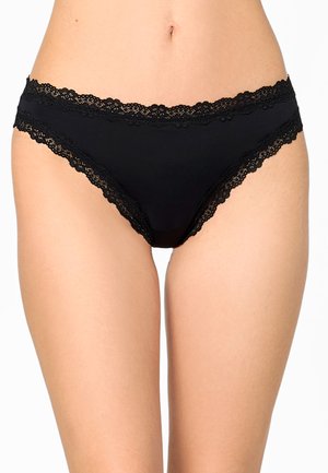 NUR DIE, INVISIBLE SEAMLESS LACE 2-PACK - Briefs - schwarz