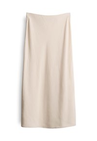 MIDI A-LINIE - Gonna a campana - natural glaze