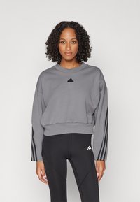 adidas Sportswear FUTURE ICONS THREE STRIPES  - Mikina - grey four
