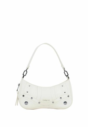 SMALL EMBROIDERED - Bolso de mano - beige