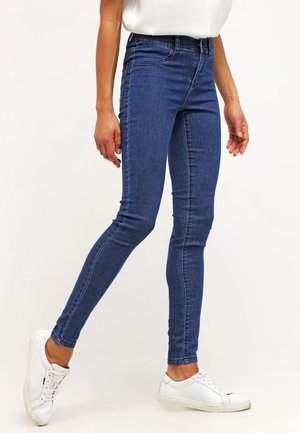 Slim fit jeans - dark-blue denim