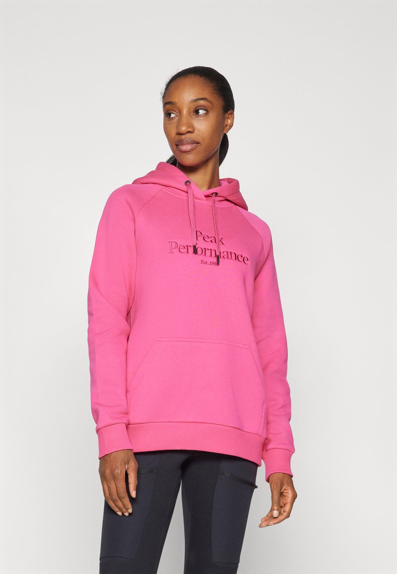 Peak Performance ORIGINAL HOOD - Felpa con cappuccio - beetroot purple