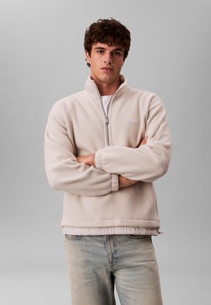 Felpa in pile - chalk