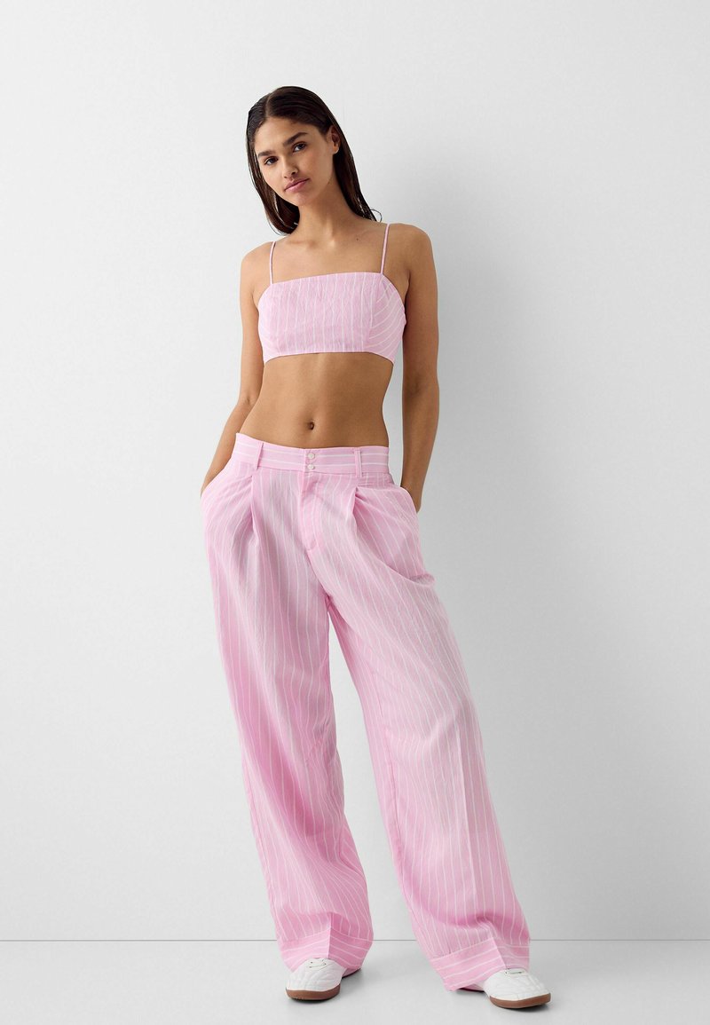 Bershka Broek roze Bershka Broek roze