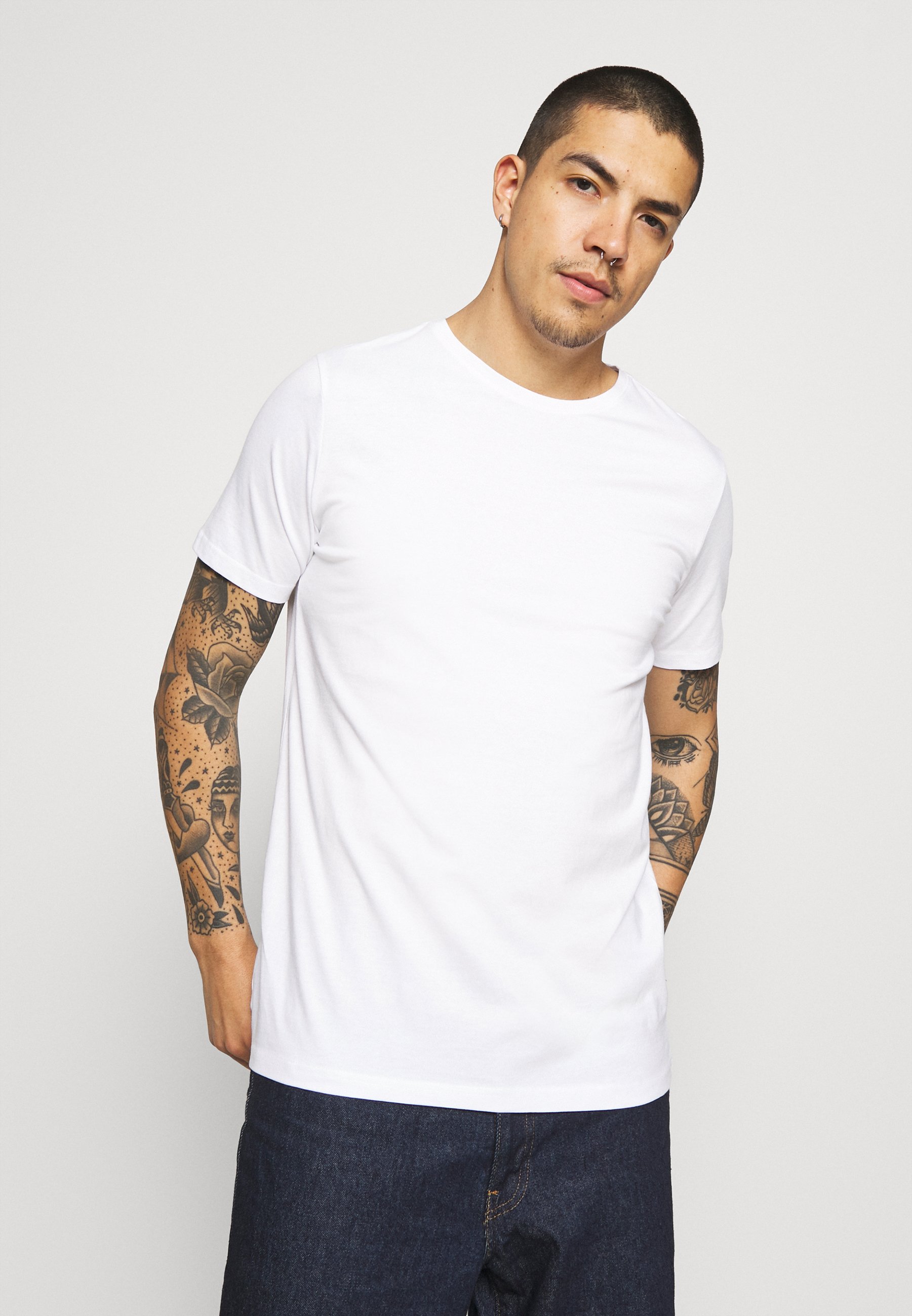 Men JERMANE 3 PACK - Basic T-shirt Men JERMANE 3 PACK - Basic T-shirt