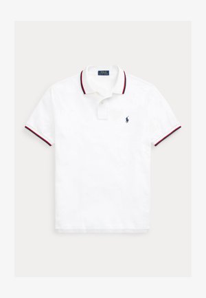 Polo Ralph Lauren CUSTOM SLIM FIT MESH POLO SHIRT - Polo majica - white