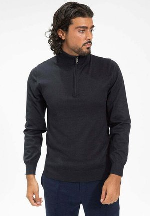 Pullover - bleu marine