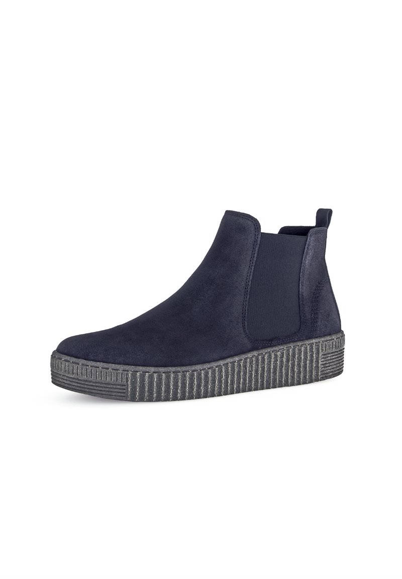 Gabor Platform ankle boots blau/blue Zalando