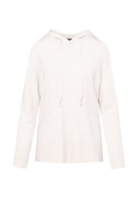 QUIOSQUE Mikina s kapucí - beige