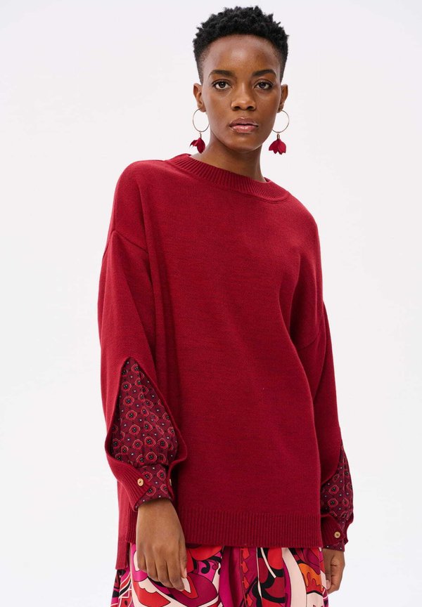 CELESTE - Strickpullover - czerwony