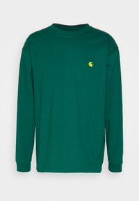 Carhartt WIP CHASE - Hosszú ujjú felső - chervil/gold