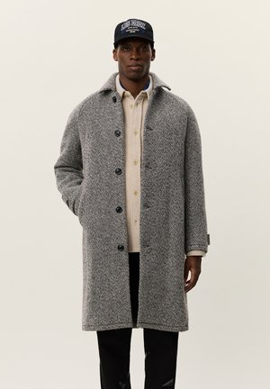 Les Deux, MICHAEL TWILL WOOL COAT - Класическо палто - salt pepper
