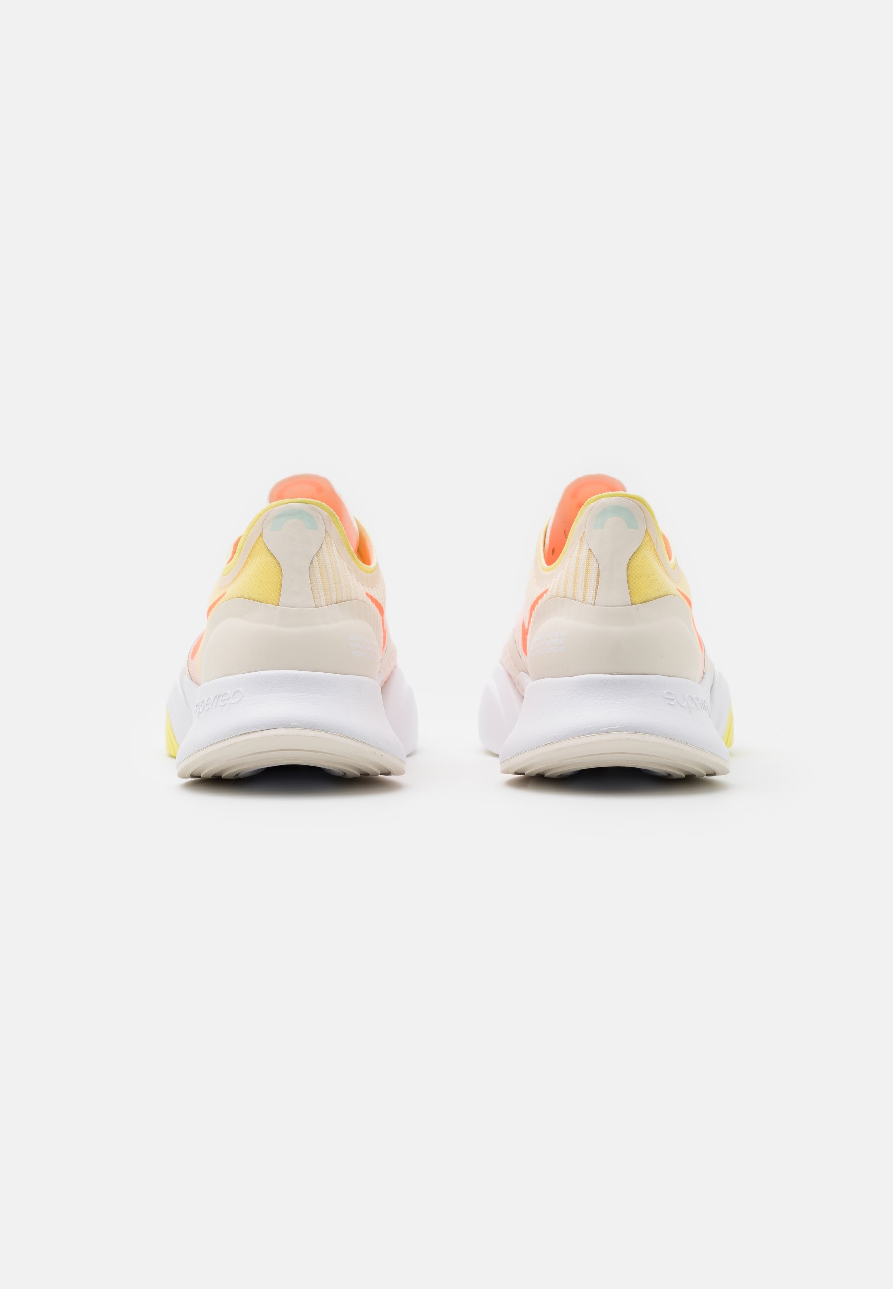 Nike Performance SUPERREP GO - Trainingsschoen - pale ivory/bright  mango/light zitron/crème - Zalando.nl