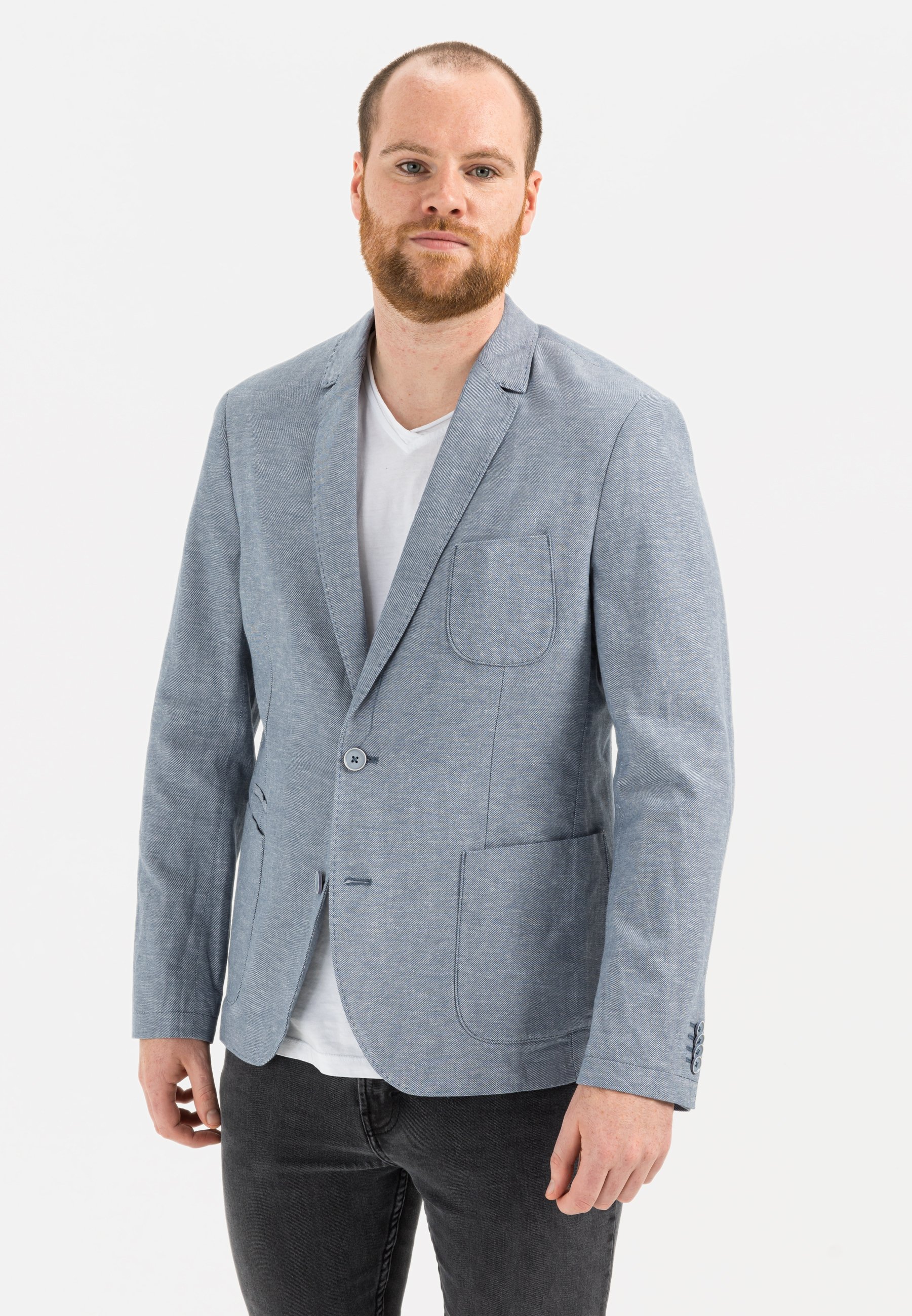 Calamar Blazer jacket - blau/blue - Zalando.de