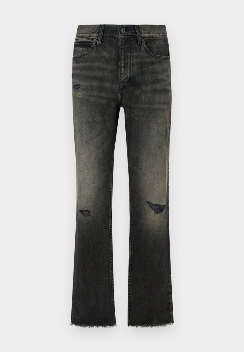 HUGO Straight leg jeans donkergrijs