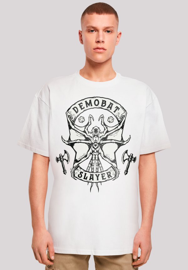 STRANGER THINGS DEMOBAT SLAYER NETFLIX TV SERIES - T-Shirt print - weiß