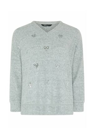 Yours Clothing, PLUS SIZE JUMPERS - Pullover - light grey