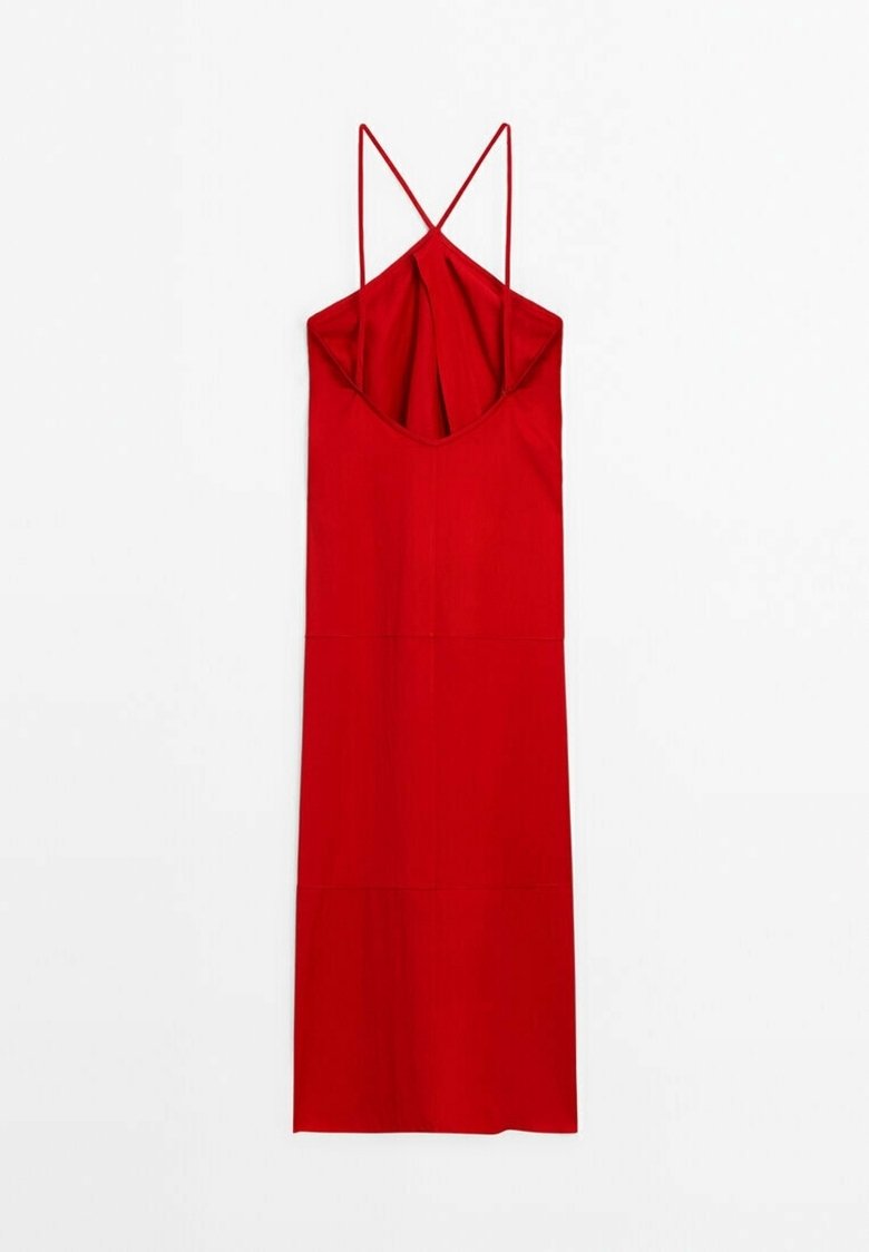 Massimo Dutti Day dress - red - (Pre-owned) - Zalando.ie Massimo Dutti Day dress - red - (Pre-owned) - Zalando.ie