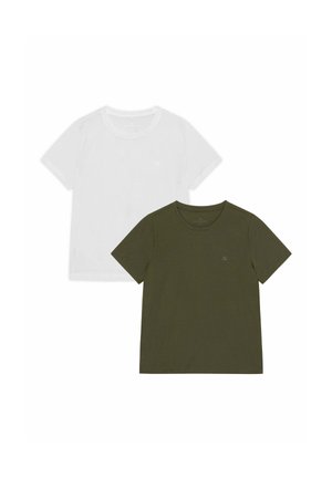 Danish Endurance, MOMENTUM RUNNING 2-PACK - Sport T-shirt - dark olive white