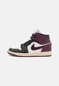 AIR JORDAN 1 MID SE - Vysoké tenisky - sail/black/active pink/bordeaux/coconut milk