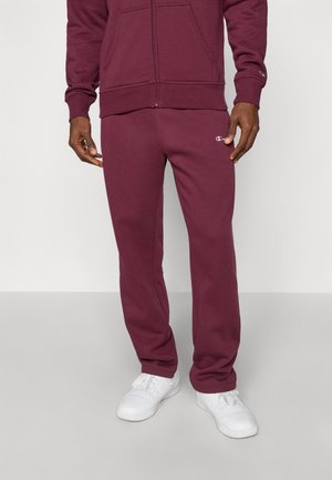 Champion ICONS STRAIGHT HEM PANTS - Jogginghose - bordeaux