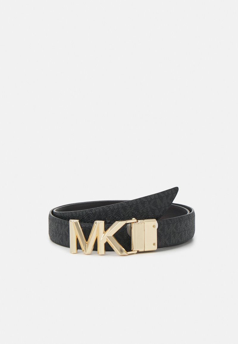MICHAEL Michael Kors REVERSIBLE Belt business black/goldcoloured