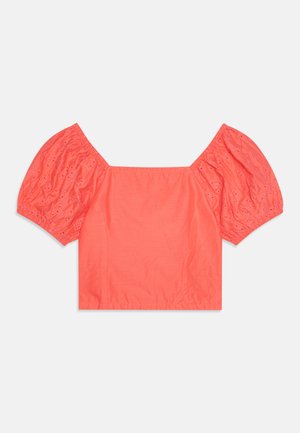 GIRLS - T-shirt imprimé - fresh coral