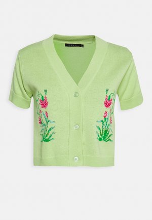 POPPY CROPPED - Gilet - aloe gel