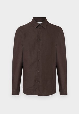 ENZO SHIRT - Hemd - deep truffle