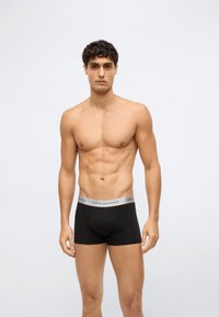 Tommy Hilfiger SIGNATURE TRUNK 3 PACK - Chiloți boxer - black/silver-coloured/multi-coloured