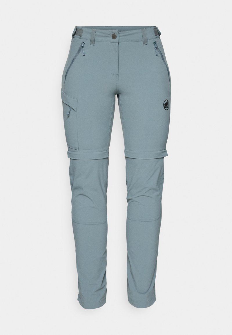 Mammut RUNBOLD ZIP OFF PANTS WOMEN - Outdoor-Hose - strata/blaugrau ...