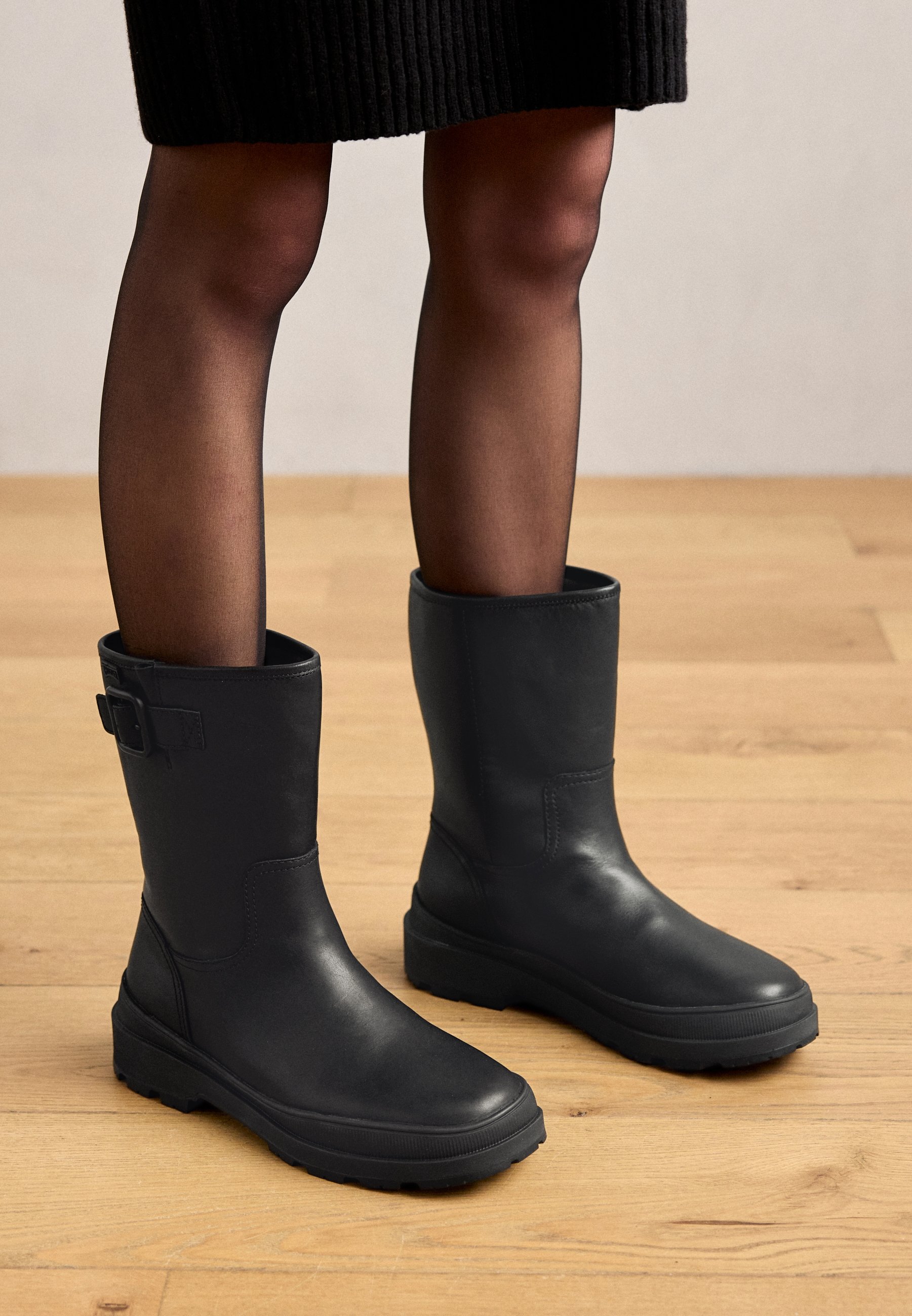 Camper BRUTUS TREK - Platform ankle boots - black - Zalando.co.uk