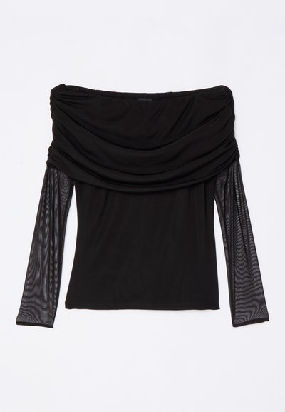The Kooples Maglietta a manica lunga - black