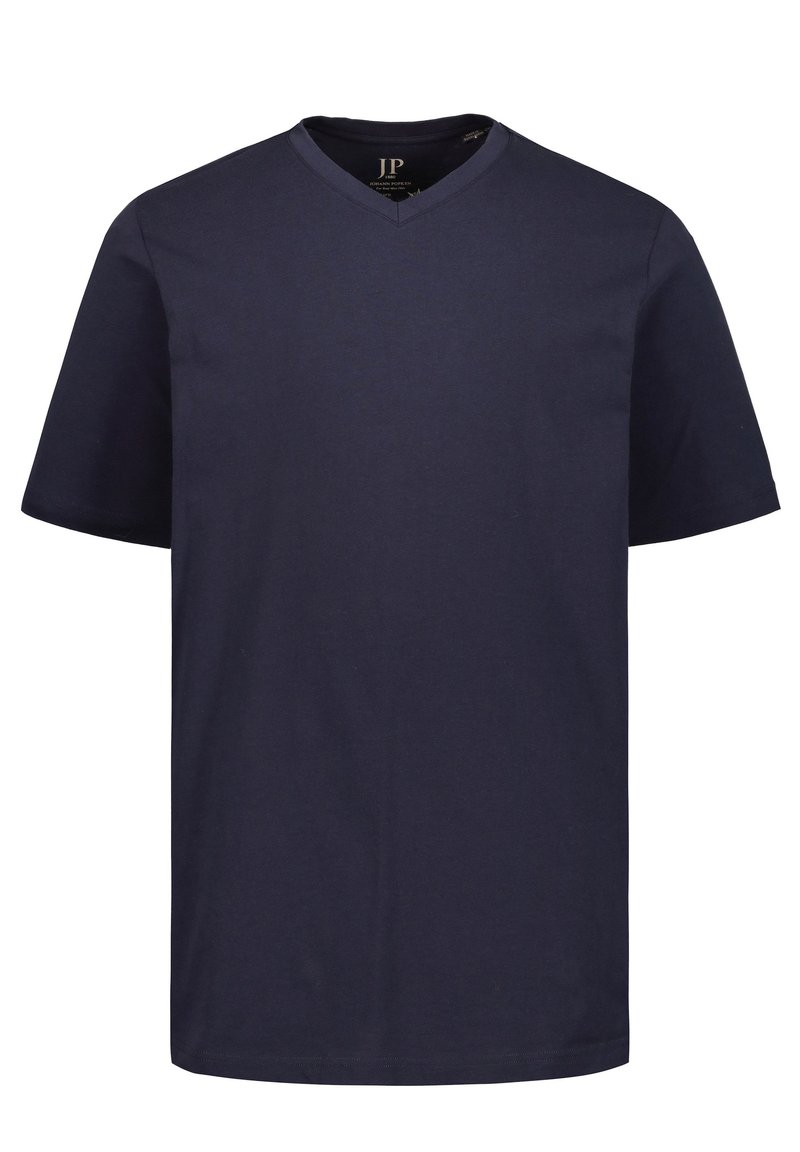 JP1880 GROSSE GRÖSSEN REINE V-AUSSCHNITT - T-shirt basic - navy