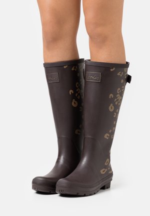 WELLY PRINT - Holínky - brown