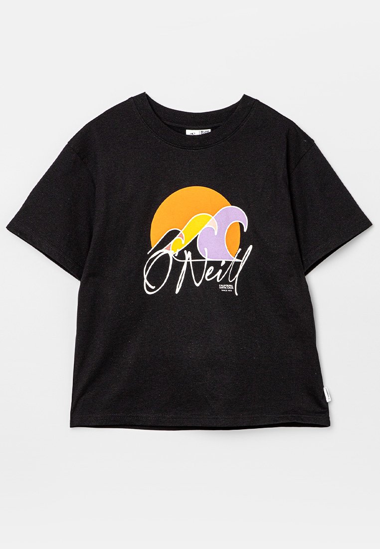 O’Neill T-shirt print zwart
