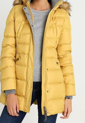 Abrigo de plumas - yellow