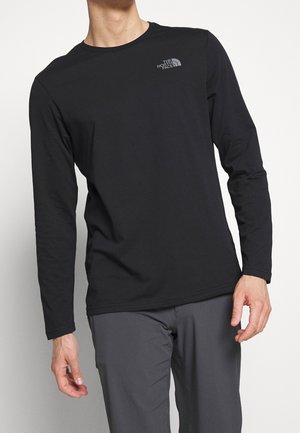 Top s dlouhým rukávem - black