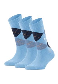 Burlington 3ER PACK  - Socken - hellgrau dunkelgrau marine
