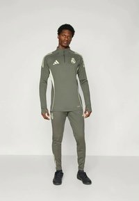 adidas Performance REAL MADRID 25/26 TIRO25 COMPETITION TRAINING TOP - Sporto klubų atributika - utility grey