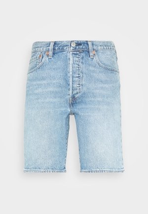 Jeansshort - light-blue denim