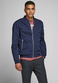 Jack & Jones - JJERUSH - Bomberjacke - navy blazer Thumbnail-Bild 1