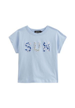 T-shirt imprimé - celeste