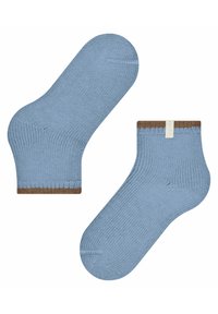 FALKE COSY PLUSH - Socken - sky