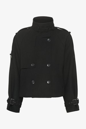 Gestuz, AVIC JACKET - Overgangsjakke - black