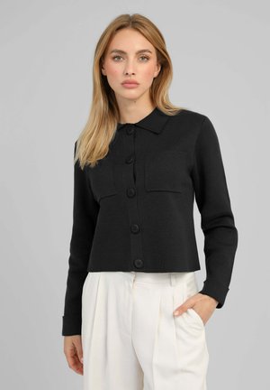 AN'GE, GILET LEVALIMANA NOIR - Gilet - noir