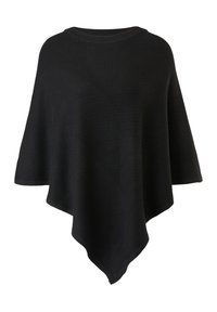 s.Oliver PONCHO - Cape - black