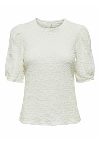 ONLY KURZÄRMELIGES - Blusa - cloud dancer